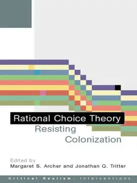 Archer / Tritter |  Rational Choice Theory | Buch |  Sack Fachmedien