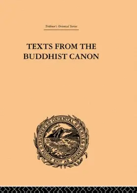 Beal |  Texts from the Buddhist Canon | Buch |  Sack Fachmedien