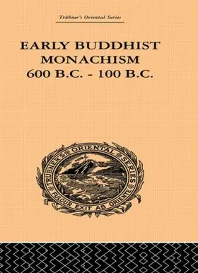 Dutt |  Early Buddhist Monachism | Buch |  Sack Fachmedien
