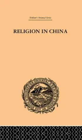 Edkins |  Religion in China | Buch |  Sack Fachmedien