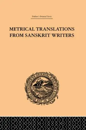 Muir |  Metrical Translations from Sanskrit Writers | Buch |  Sack Fachmedien