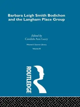Lacey |  Barbara Leigh Smith Bodichon and the Langham Place Group | Buch |  Sack Fachmedien