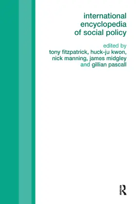 Fitzpatrick / Manning / Midgely |  International Encyclopedia of Social Policy | Buch |  Sack Fachmedien
