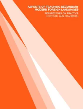 Swarbrick |  Aspects of Teaching Secondary Modern Foreign Languages | Buch |  Sack Fachmedien