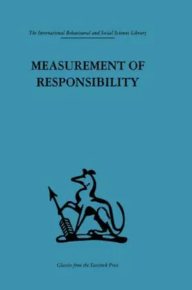 Jaques |  Measurement of Responsibility | Buch |  Sack Fachmedien