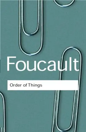Foucault |  The Order of Things | Buch |  Sack Fachmedien