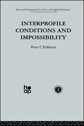 Fishburn | Interprofile Conditions and Impossibility | Buch | 978-0-415-26943-8 | sack.de