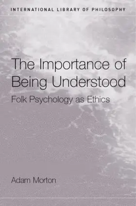 Morton | The Importance of Being Understood | Buch | 978-0-415-27243-8 | www2.sack.de