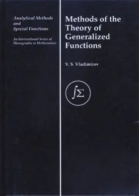 Vladimirov |  Methods of the Theory of Generalized Functions | Buch |  Sack Fachmedien