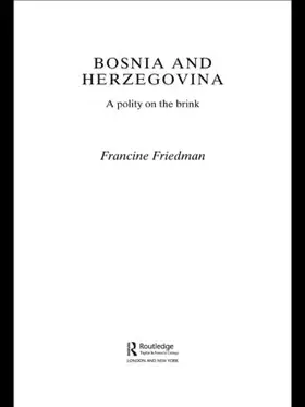 Friedman |  Bosnia and Herzegovina | Buch |  Sack Fachmedien
