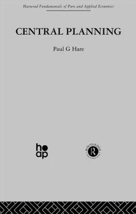 Hare |  Central Planning | Buch |  Sack Fachmedien