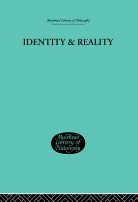 Meyerson |  Identity & Reality | Buch |  Sack Fachmedien