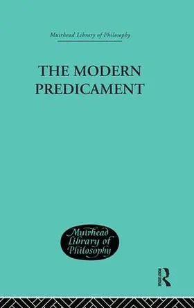 Paton |  The Modern Predicament | Buch |  Sack Fachmedien
