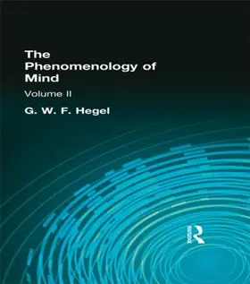 Hegel |  The Phenomenology of Mind | Buch |  Sack Fachmedien