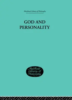 Webb |  God and Personality | Buch |  Sack Fachmedien