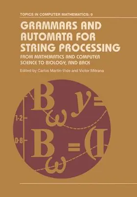 Martin-Vide / Mitrana |  Grammars and Automata for String Processing | Buch |  Sack Fachmedien