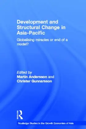 Andersson / Gunnarsson |  Development and Structural Change in Asia-Pacific | Buch |  Sack Fachmedien