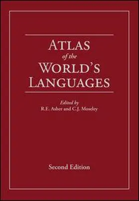 Asher / Moseley |  Atlas of the World's Languages | Buch |  Sack Fachmedien