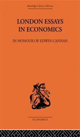 Dalton / Gregory |  London Essays in Economics | Buch |  Sack Fachmedien