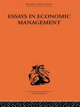 Cairncross |  Essays in Economic Management | Buch |  Sack Fachmedien