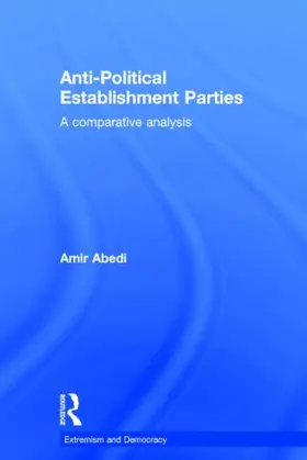 Abedi |  Anti-Political Establishment Parties | Buch |  Sack Fachmedien