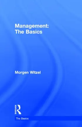 Witzel |  Management: The Basics | Buch |  Sack Fachmedien