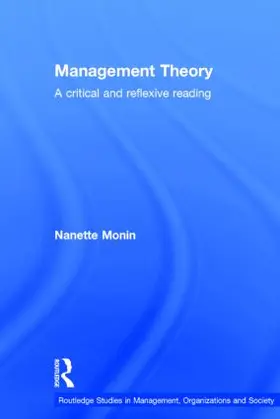 Monin |  Management Theory | Buch |  Sack Fachmedien