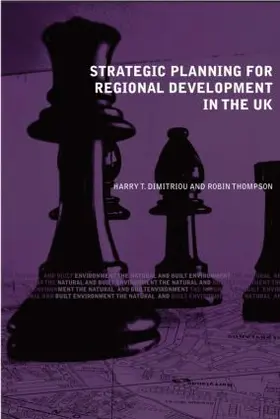 Dimitriou / Thompson |  Strategic Planning for Regional Development in the UK | Buch |  Sack Fachmedien