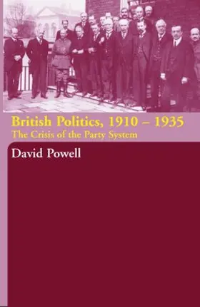 Powell |  British Politics, 1910-1935 | Buch |  Sack Fachmedien