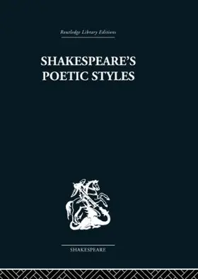 Baxter | Shakespeare's Poetic Styles | Buch | 978-0-415-35272-7 | www2.sack.de