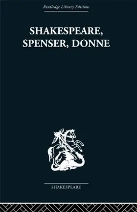 Kermode |  Shakespeare, Spenser, Donne | Buch |  Sack Fachmedien