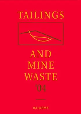 Hinshaw |  Tailings and Mine Waste '04 | Buch |  Sack Fachmedien