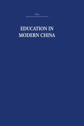 Price |  Education in Modern China | Buch |  Sack Fachmedien