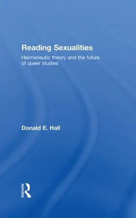 Hall |  Reading Sexualities | Buch |  Sack Fachmedien
