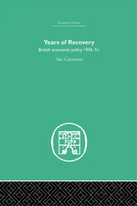 Cairncross |  Years of Recovery | Buch |  Sack Fachmedien