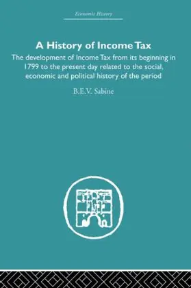 Sabine |  History of Income Tax | Buch |  Sack Fachmedien