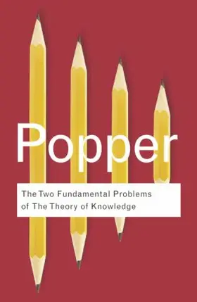 Popper / Eggers Hansen |  The Two Fundamental Problems of the Theory of Knowledge | Buch |  Sack Fachmedien