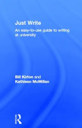 Kirton / McMillan |  Just Write | Buch |  Sack Fachmedien