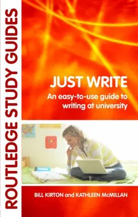 Kirton / McMillan |  Just Write | Buch |  Sack Fachmedien