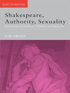 Sinfield |  Shakespeare, Authority, Sexuality | Buch |  Sack Fachmedien