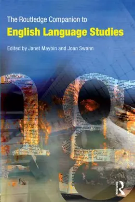Maybin / Swann |  The Routledge Companion to English Language Studies | Buch |  Sack Fachmedien