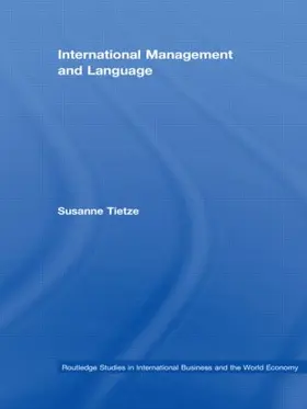 Tietze |  International Management and Language | Buch |  Sack Fachmedien