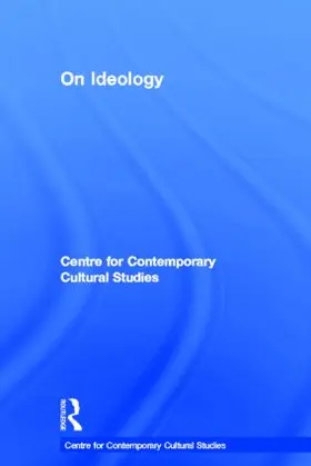 CCCS |  On Ideology | Buch |  Sack Fachmedien