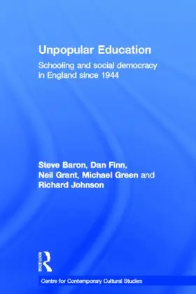 CCCS |  Unpopular Education | Buch |  Sack Fachmedien