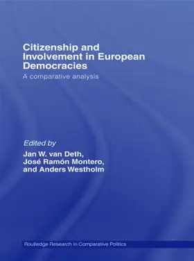 Van Deth / Ramón Montero / Westholm |  Citizenship and Involvement in European Democracies | Buch |  Sack Fachmedien