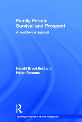 Brookfield / Parsons |  Family Farms: Survival and Prospect | Buch |  Sack Fachmedien