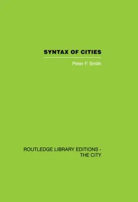 Smith |  Syntax of Cities | Buch |  Sack Fachmedien