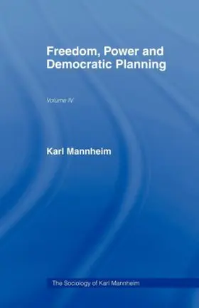Mannheim | Freedom Power & Democ Plan V 4 | Buch | 978-0-415-43665-6 | www2.sack.de