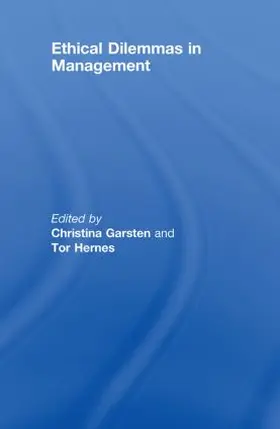 Garsten / Hernes |  Ethical Dilemmas in Management | Buch |  Sack Fachmedien