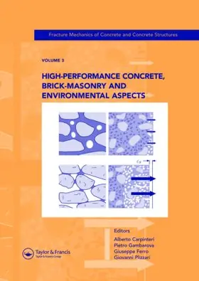 Carpinteri / Gambarova / Ferro |  High-Performance Concrete, Brick-Masonry and Environmental Aspects | Buch |  Sack Fachmedien